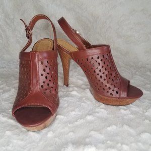 Vanity Brand Brown Heels